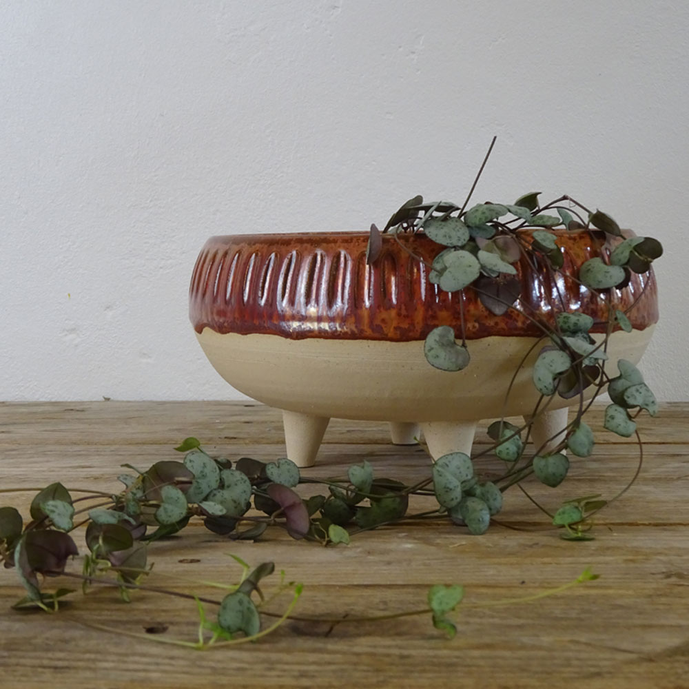 Rustic plantpot by Emily Jane Ceramics