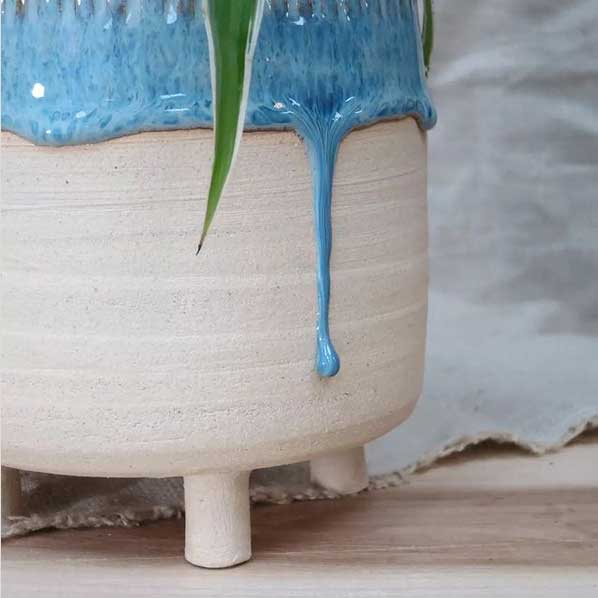 Legged plantpot by Emily Jane Ceramics