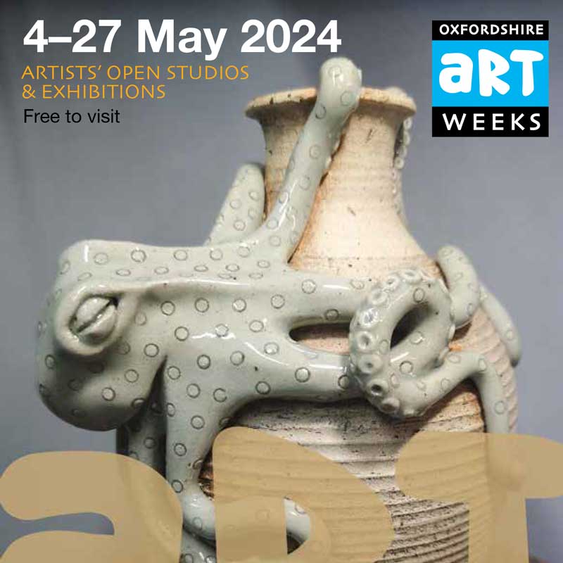 The cover of the 2024 Artweeks festival guide & artist directory