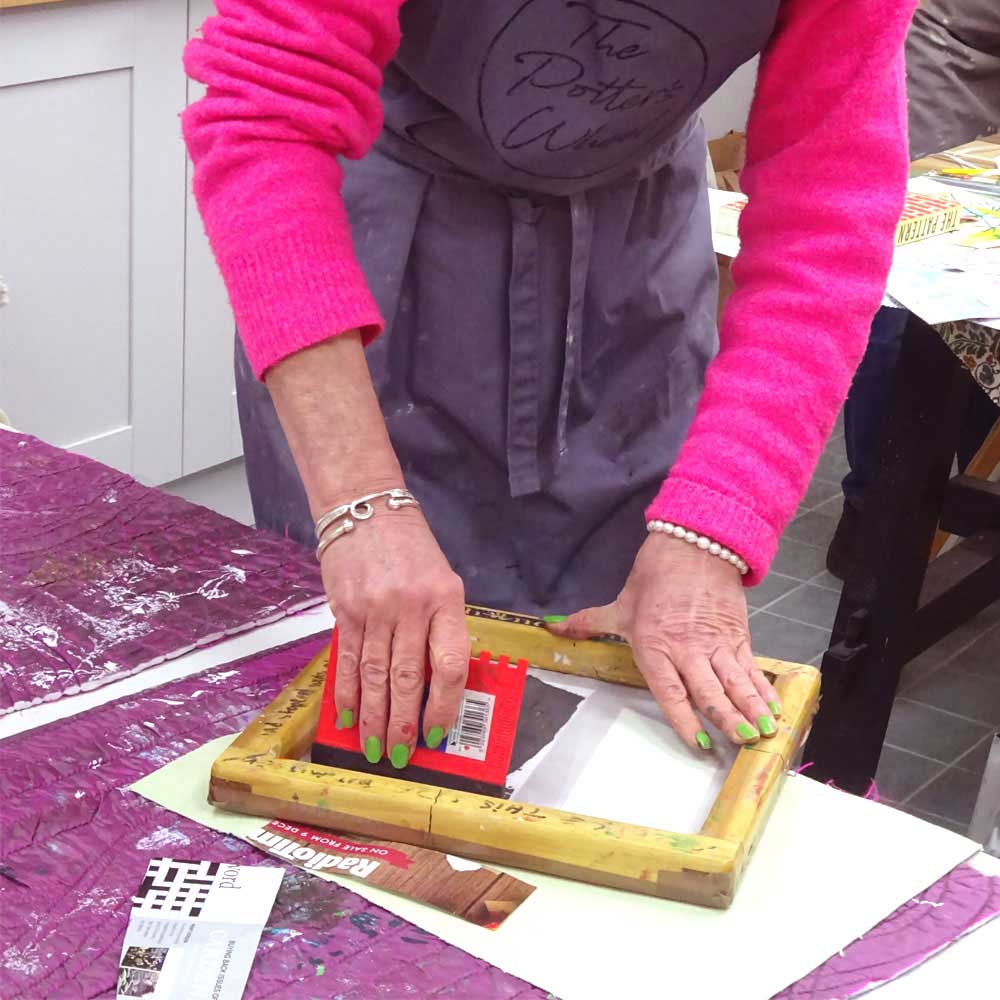 Summer Screen Printing with Victoria Squires with Victoria Squires