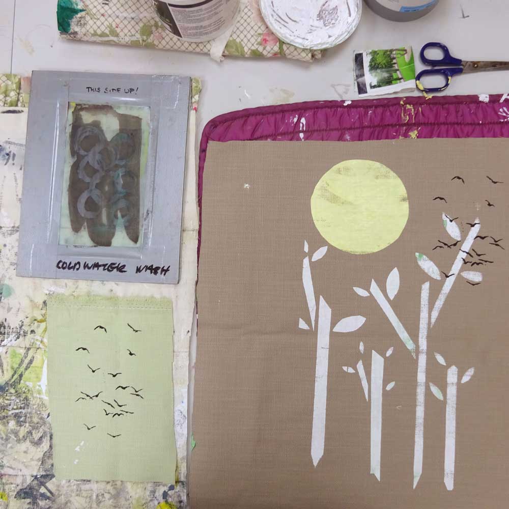 Summer Screen Printing with Victoria Squires with Victoria Squires