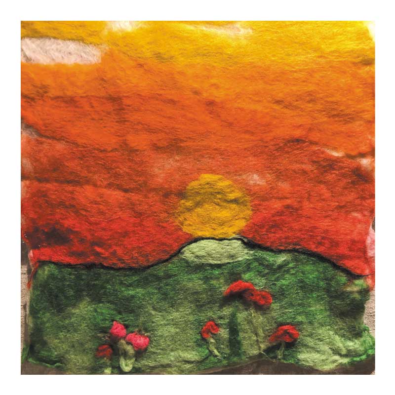 Felting the Summer Landscape with Victoria Squires