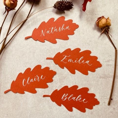 Modern Calligraphy Autumn Workshop with Emma