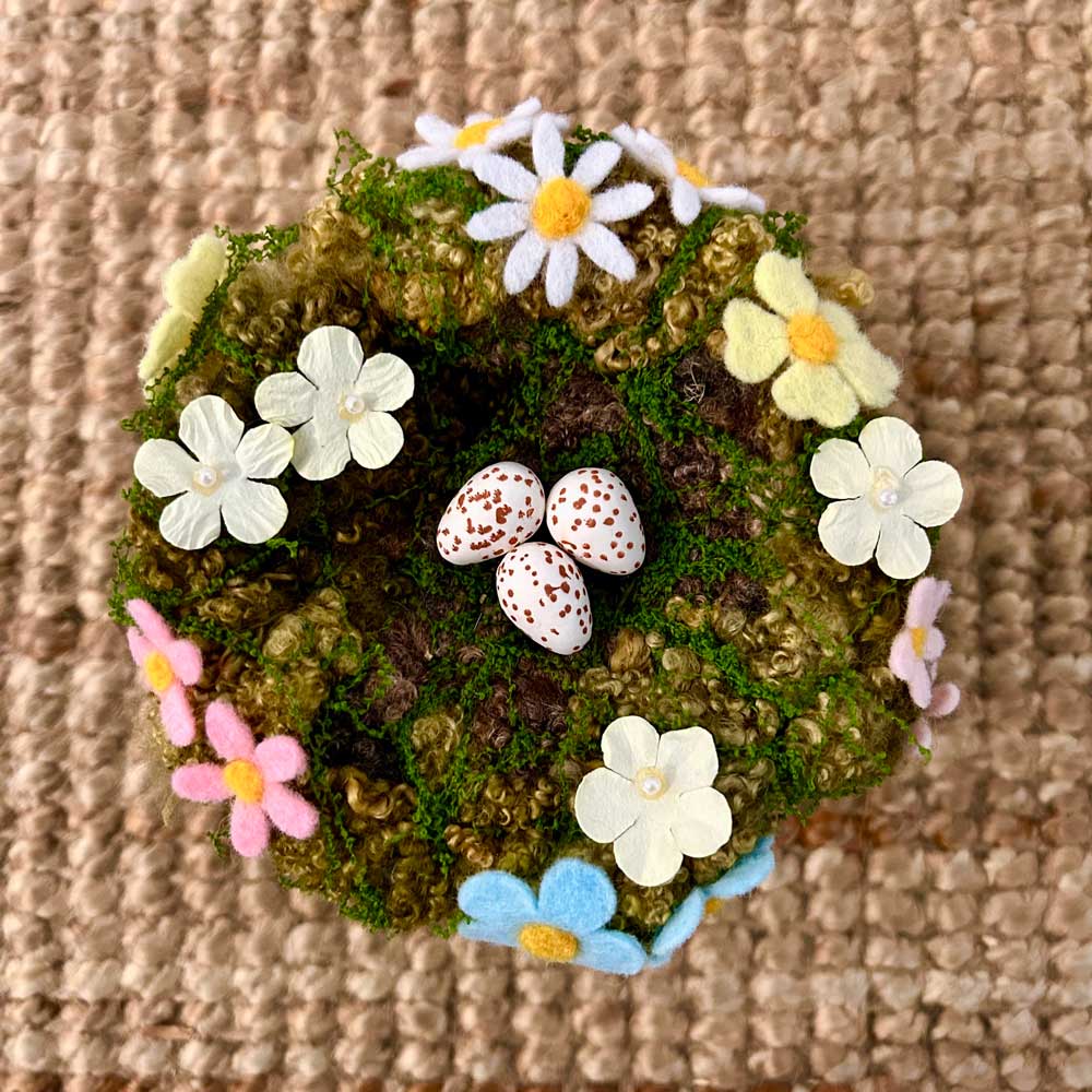 Nesting Blue Tit Needle Felting Workshop with Sarah